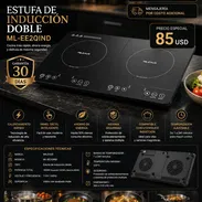 ESTUFA DE INDUCCIÓN DOBLE MILEXUS Nuevas en Caja - Img 55950197