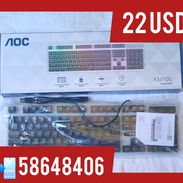 Teclado Gamer AOC KM100 Gaming 📦⌨️ - Img 55945147