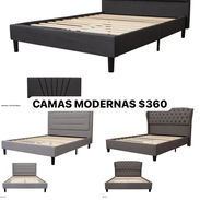 CAMAS NUEVAS MODERNAS IMPORTADAS SIN COLCHÓN - Img 55613978