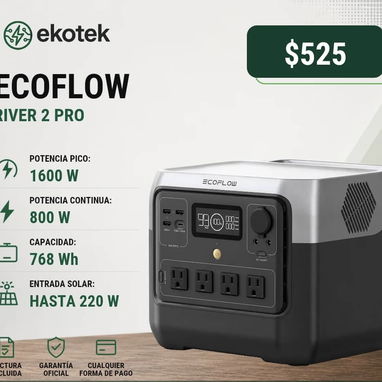 Venta de ecoflows, generadores y paneles en buen precio - 3/10