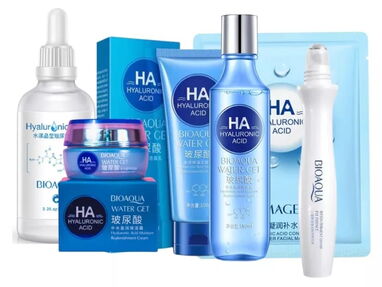 ✅✅ 13 kits set de skincare completo facial BIOAQUA de vitamina c, centella asiatica, acne, hialuronico, rosas, aloe✅✅ - Img 58105617