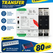 Transfer Automático Geya de 2 polos, 100 amperes y 110 volt - Img 58079655