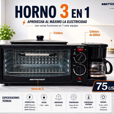 f6, horno 3 en 1, estación de energía - 3/3