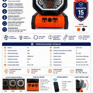 Ventilador recargable de 20mil mAh - Img 57017779