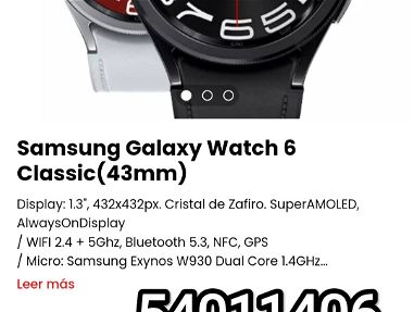 ‼️Smart Watches/ Relojes inteligentes/ Samsung Galaxy Watch 4/6/ Classic/ Amasfit/ Xiaomi Miband‼️ - Img 66749102