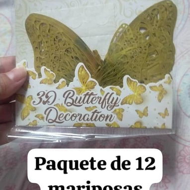Toppers originales, saborizante, mariposas, coronas, papel comestible, matizador - 2/6