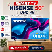Smart TV Hisense 50” UHD 4K - Img 56417774