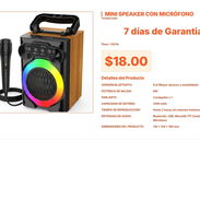 Mini Speaker con capacidad de servicio total hoy mismo pro hoy mismo ya VPT#-0197 - Img 55445639