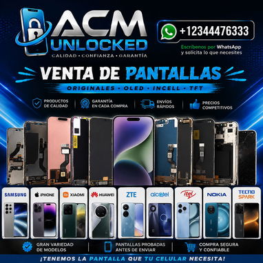 ***BATERIAS PARA IPHONE - HUAWEI - XIAOMI - MOTOROLA - SAMSUNG ** PANTALLAS ** SUBOARD / REGIMEN DE CARGA ** - 8/10