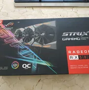 ‼️CASi NUEVA‼️.Caja cello y accesorios .Targeta de video Asus Rog Strix  RX 580 de. 8gb aquí corre todo .. - Img 49707956