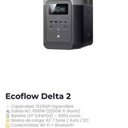 EcoFlow Delta 2 1024 wh|Estación de Energía Portátil|Nueva y con Garantía - Img 56064686
