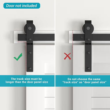 Kit de Herrajes de Puerta Plegable de Corredera - 2/5