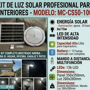 Kit de Luz Solar Profesional para Interiores de 200w (Modelo: MC-CS50-100) - Img 55499055