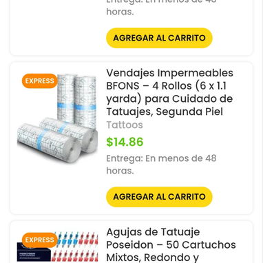 Kit para tatuajes - Img 124967038