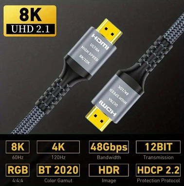 Cable HDMI 8K 2.1 48Gbps en La Habana Cuba Revolico