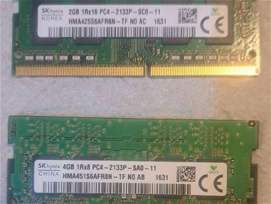 ★★★★★ SE VENDE RAM  DDR4  16 GB PC Y LAPTOPS 54266893 ★★★★★  LAPTOPS   2 GB DDR4 LAPTOPS  BUSS 2133  4 GB DDR4 - Img main-image-45859834