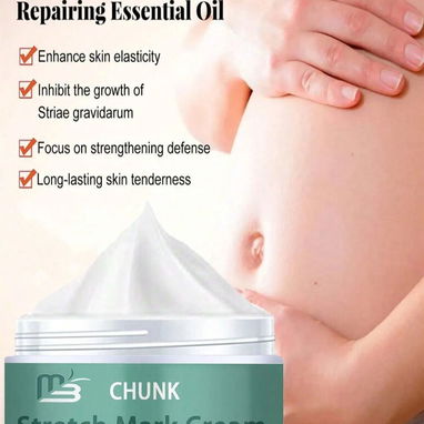 (X)  Crema para marcas de estiramiento para masaje corporal y reducción de cicatrices durante el embarazo  $7.40 - 6/6