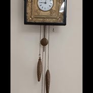 RELOJ DE PARED SUIZO ANTIGUO - Img 56398695