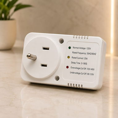 🛍️ Protector de voltaje de 20A  50-60Hz - 2/3