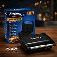 Sandwichera – Para sándwiches, paninis y más – Único modelo – Cocina rápida y fácil 🔥 - Img 55957984