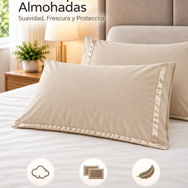Fundas de Almohada Majestic – Pack de 2 (c) - 5/5