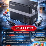 🚘❄️ Nevera portátil para auto a 350 USD. Enfría hasta 0°C en 15 min. Funciona 12/24V y 110/220V 🔥🧊 - Img 55559689