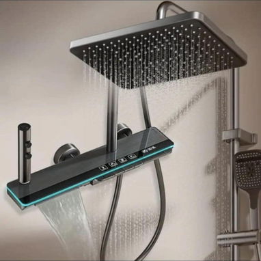 Variedades de duchas mezcladora con sensor de temperatura del agua - Img 100924687