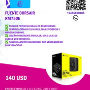 ⚙️ Fuente Corsair RM750E – 140USD - Img 56840476