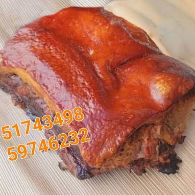 Cerdo Asado, lomo, pierna y paleta. Cenas criolla con domicilio incluido. Reserve su rica comida criolla - Img 114895651