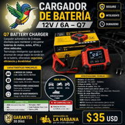CARGADOR DE BATERÍA Inteligente 12V / 6A - 100AMP Q7 - Img 56405304
