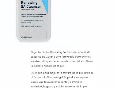 🎀 CERAVE RENEWING SA CLEANSER 100% original 🎀 8 oz - Img main-image-45975752