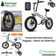 * MENSAJERIA INCLUIDA Bicicleta Eléctrica Plegable – Motor de 720W Tronluk - Img 56265130