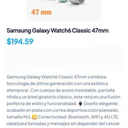 El Samsung Galaxy Watch6 Classic de 47mm - Img 57278160