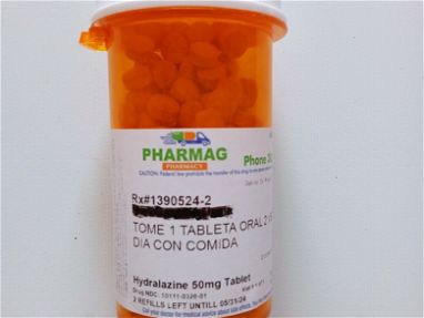 HIDRALAZINE 50 mg HIPERTENSIÓN - Img main-image