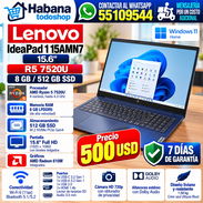 Lenovo IdeaPad 1 15AMN7 15.6" R5 7520u 8/ NUEVAS EN CAJA!!! - Img 56705567