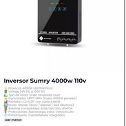 inversor sumry 4000w 110-120v - Img 56843704