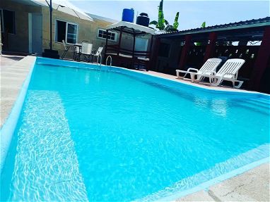 Renta casa con piscina con recirculación en Guanabo ,cocina equipada,parrillada,bar,56590251 - Img 69037743