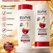 KIT LOREAL REPARACIÓN TOTAL 5, CHAMPÚ 680 ML + ACONDICIONADOR 680 ML - Img 56558971