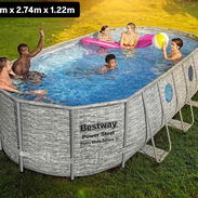 Nuevas en caja 📦originales piscina de lona y tubo excelente calidad - Img 55013856