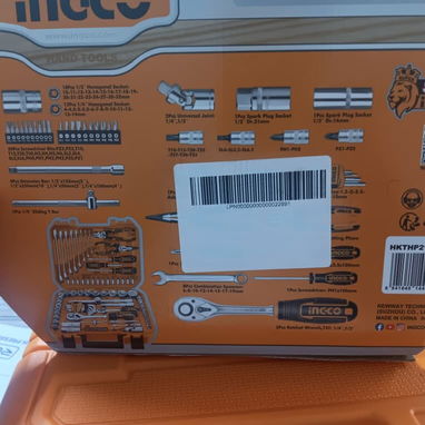Kit 100 Herramientas INGCO Dados para Bujías 16 y 21mm VPT#-0524 - Img 122774852