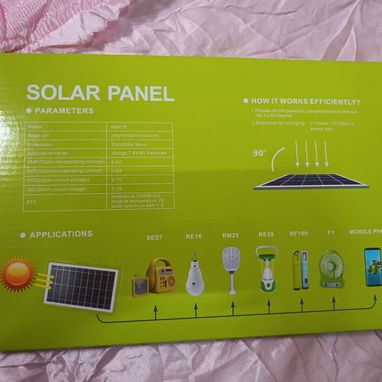 Panel Solar 9V 8W - 2/2