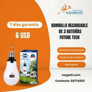 Bombillo recargable 3 baterías - Img 56510343