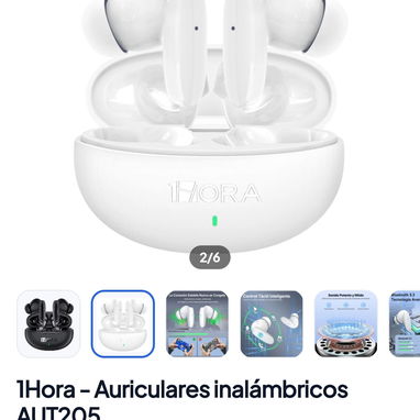 🎧 ¡Audífonos Auriculares Inalámbricos Bluetooth 1Hora! 🎶🌐 Varios modelos - Img 125931484