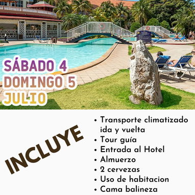 🚍🌊⛱️🧗Pasadías y Excursiones en Varadero y Terrazas/Vacation in Cuba/Rent a bus to Varadero beach - Img 124827621