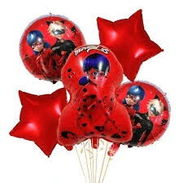 Set de 5 Globos Lady Bug M4(TPEx> - Img 55987169