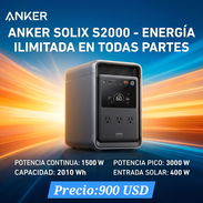 ESTACION DE ENERGÍA Anker Solix S2000 (2048Wh) - Img 57184597