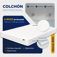 Colchón Matrimonial Marca EKO - Img 56732846