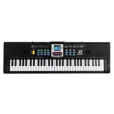 Teclado electrónico multifunción 61 teclas con micrófono - 6/9