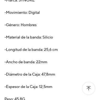 RELOJ DEPORTIVO SYNOKE - 5/5