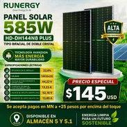 Panel solar bifacial Runergy 585w - Img 58401100